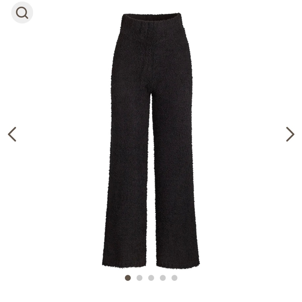 SKIMS -NWT - Onxy Sherpa " COZY KNIT PANT " size 2x/3x